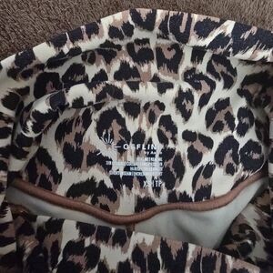 Offline by Aerie Leopard Print Hoodie